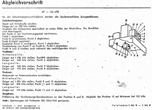 Bayreuth 653WLK ; Telefunken (ID = 2863980) Radio