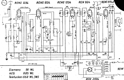 Bayreuth 653WS ; Telefunken (ID = 2996940) Radio