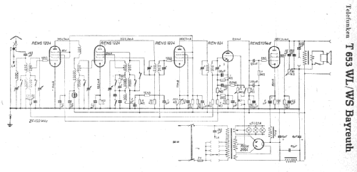 Bayreuth 653WS ; Telefunken (ID = 7738) Radio