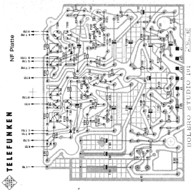 Bolero Studio 101; Telefunken (ID = 899908) Radio