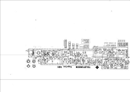 Caprice 101; Telefunken (ID = 1592340) Radio