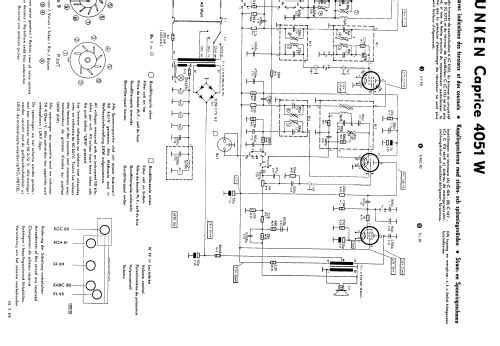 Caprice 4051W; Telefunken (ID = 2479333) Radio