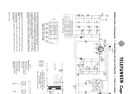 Caprice 7041W; Telefunken (ID = 1227449) Radio