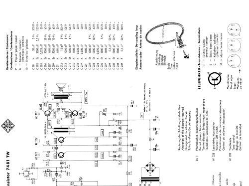 Caprice 7481TW; Telefunken (ID = 1997544) Radio