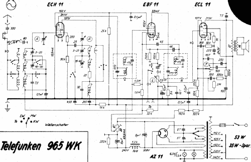 Condor 965WK ; Telefunken (ID = 2896826) Radio