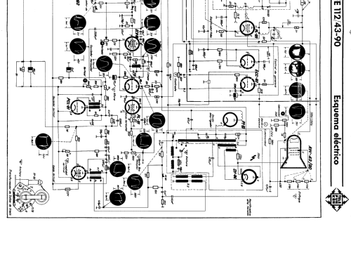 Consola 21 FE-112 /53 S ; Telefunken (ID = 2248245) Television