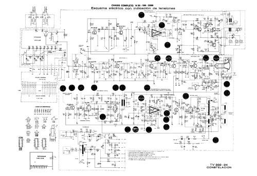 Constelación TV-332-24 Sensor Electronic; Telefunken (ID = 2263590) Television