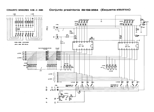 Constelación TV-332-24 Sensor Electronic; Telefunken (ID = 2263599) Television