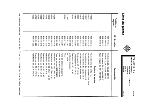 Constelación TV-332-24 Sensor Electronic; Telefunken (ID = 2445702) Television