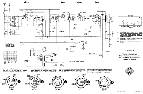 D655W; Telefunken (ID = 293927) Radio