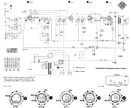 D656W; Telefunken (ID = 3118091) Radio