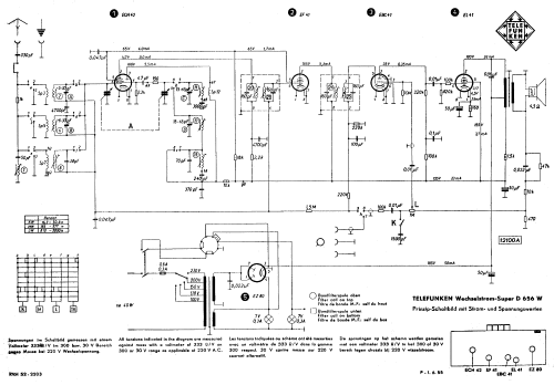 D656W; Telefunken (ID = 3118094) Radio