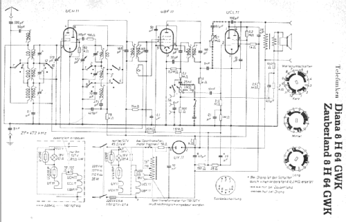 Diana 8H64GWK; Telefunken (ID = 7503) Radio