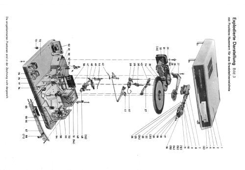 Diktiergerät - Dictaphone 707; Telefunken (ID = 2493330) R-Player