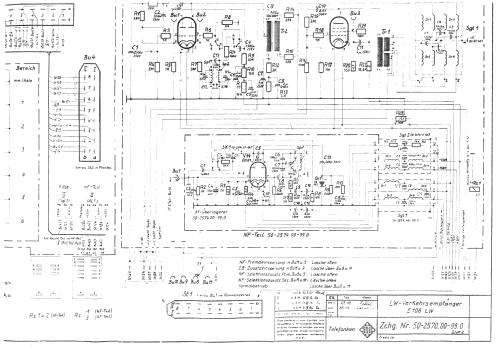 Langwellen-Mittelwellen-Verkehrsempfänger E108Lw/4; Telefunken (ID = 2868225) Commercial Re