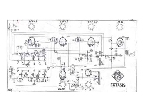 Éxtasis A-1466-F; Telefunken (ID = 2778790) Radio