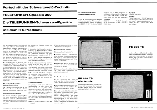 FE229TS; Telefunken (ID = 2086233) Television