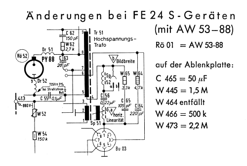 FE24S; Telefunken (ID = 1280447) Television