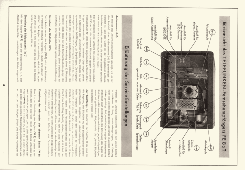 FE8aT; Telefunken (ID = 2478594) Television