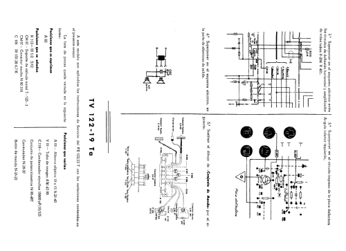 FE-122 /19 Ta; Telefunken (ID = 2610431) Television