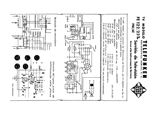 FE-122 /23 Ta; Telefunken (ID = 2610423) Television