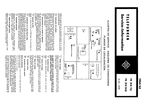 FE-314 /TU; Telefunken (ID = 2244979) Television