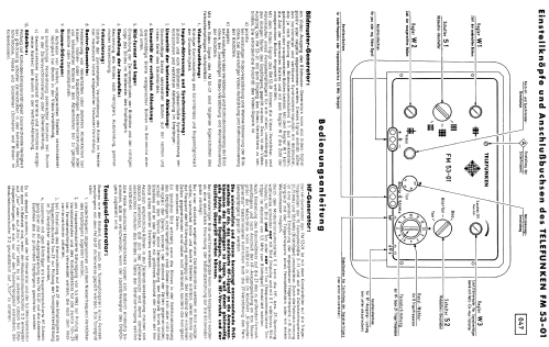 Fernseh-Service-Koffer FM53-01; Telefunken (ID = 339471) Equipment