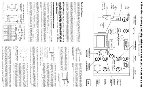 Fernseh-Service-Koffer FM53-01; Telefunken (ID = 339472) Equipment