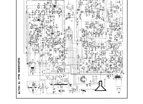 Festival FE-126 /19; Telefunken (ID = 2610438) Television