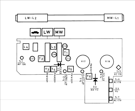 filius 101; Telefunken (ID = 1893271) Radio