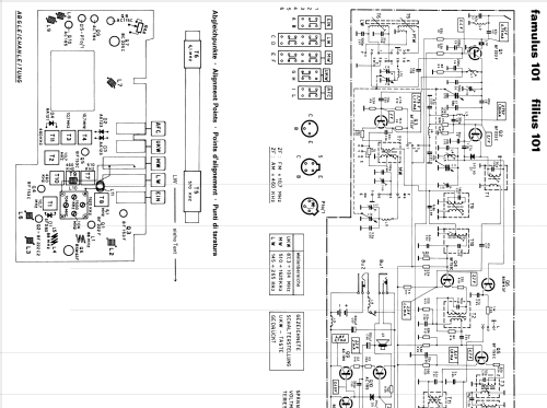 filius 101; Telefunken (ID = 1893481) Radio