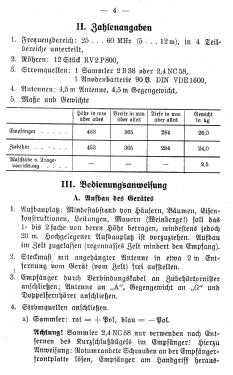 Funkhorchempfänger Fu H.E.d 'Horst'; Telefunken (ID = 3030225) Mil Re