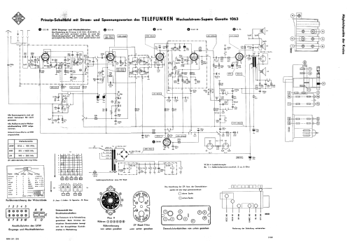 Gavotte 1063; Telefunken (ID = 29039) Radio