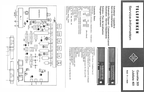 gavotte 301; Telefunken (ID = 703311) Radio