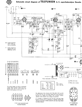 Gavotte 8U; Telefunken (ID = 3143158) Radio