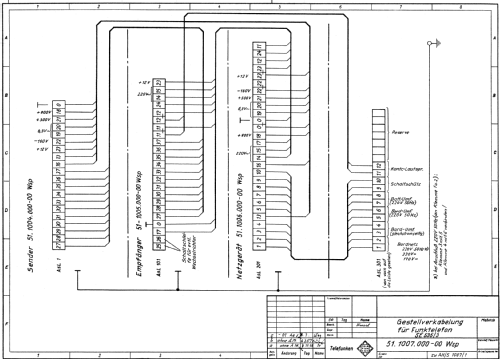 Grenzwellen-Funktelefon SE535 S535/3 & E535/3; Telefunken (ID = 669333) Commercial TRX