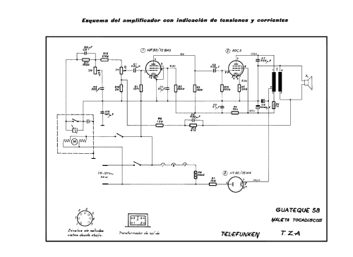 Guateque 58 ; Telefunken (ID = 1067767) R-Player