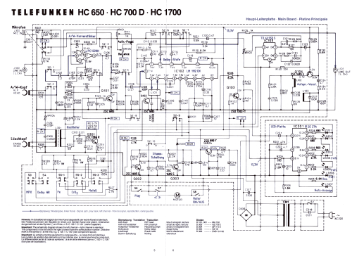 HiFi Cassettendeck HC650; Telefunken (ID = 2897967) R-Player