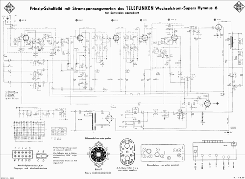 Hymnus 6 ; Telefunken (ID = 1744330) Radio