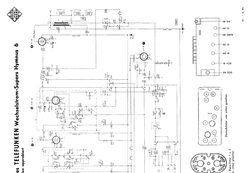 Hymnus 6 ; Telefunken (ID = 1942859) Radio