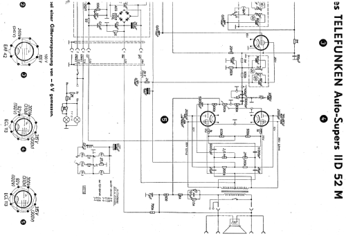 II-D52M; Telefunken (ID = 291822) Car Radio