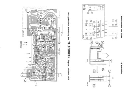 Jubilate 1061; Telefunken (ID = 51784) Radio