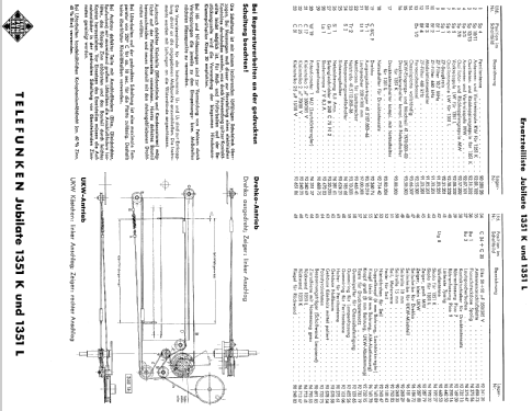 Jubilate 1351K; Telefunken (ID = 101960) Radio