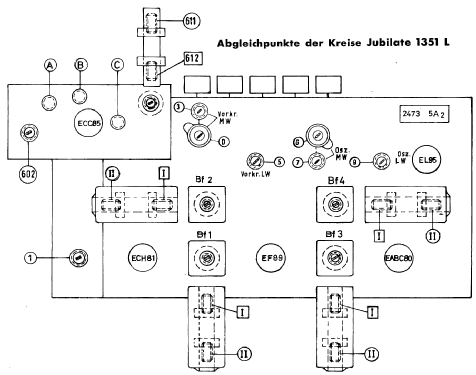 Jubilate 1351L ; Telefunken (ID = 101964) Radio