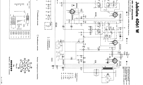 Jubilate 4061W; Telefunken (ID = 1443668) Radio