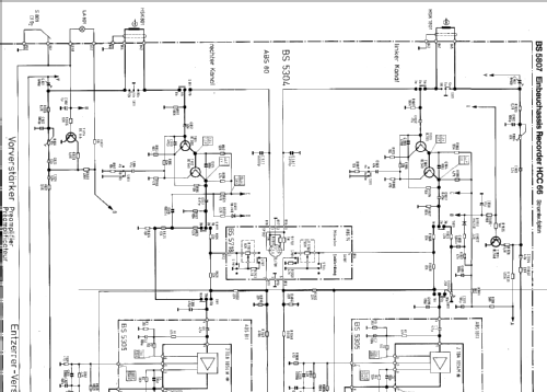 Einbauchassis Recorder HCC66 ; Telefunken (ID = 2066194) R-Player