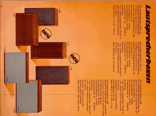 L250 HiFi; Telefunken (ID = 2086708) Parlante