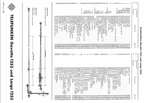 Largo 1253; Telefunken (ID = 76051) Radio