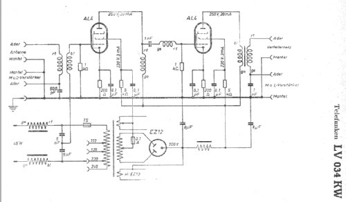 LV034KW; Telefunken (ID = 7512) RF-Ampl.