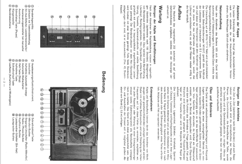 Magnetophon 202 Automatic M 202; Telefunken (ID = 1326346) Reg-Riprod